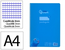 Cuaderno espiral Liderpapel Din A4 pautaguia  BE40