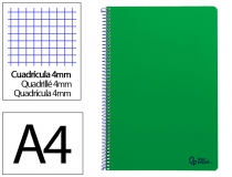 Cuaderno espiral Liderpapel Din A4 smart  BF99