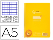 Cuaderno espiral Liderpapel Din A5