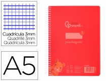 Cuaderno espiral Liderpapel Din A5