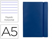 Libreta Liderpapel simil piel A5