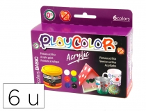 Pintura acrilica Playcolor pastel bote