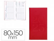 Agenda encuadernada Liderpapel creta 80x150 mm