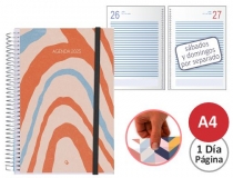 Agenda Din A4, folio espiral,