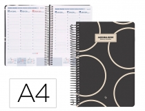 Agenda espiral Liderpapel classic A4 2025