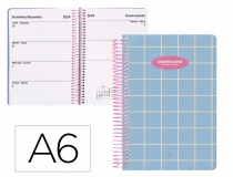 Agenda espiral Liderpapel classic A6