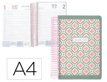 Agenda espiral Liderpapel perissa A4