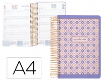 Agenda espiral Liderpapel perissa A4