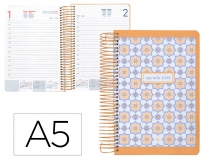 Agenda espiral Liderpapel perissa A5