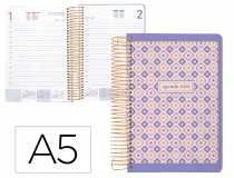 Agenda espiral Liderpapel perissa A5