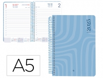 Agenda espiral Liderpapel syros A5 