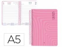 Agenda espiral Liderpapel syros A5 