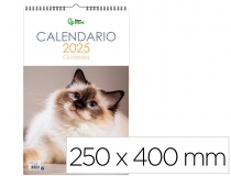 Calendario espiral pared Liderpapel imagenes gatos