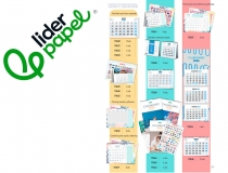 Calendarios Liderpapel 2025 pack de