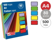 Papel color Qconnect Din A4