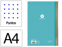 Recambio liderpapel Antartik dots A4