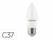 Bombilla led Toshiba c37 e27