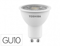 Bombilla led Toshiba gu10 5.5w 3000k