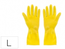 Guantes de latex satinados con relieve