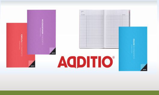 Cuadernos libretas profesor, profesorado Additio